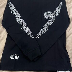 Chrome Hearts black longsleeve t-shirt